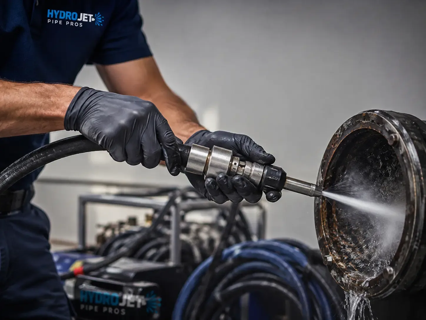 Hydro Jet Pipe Descaling in Glide, OR